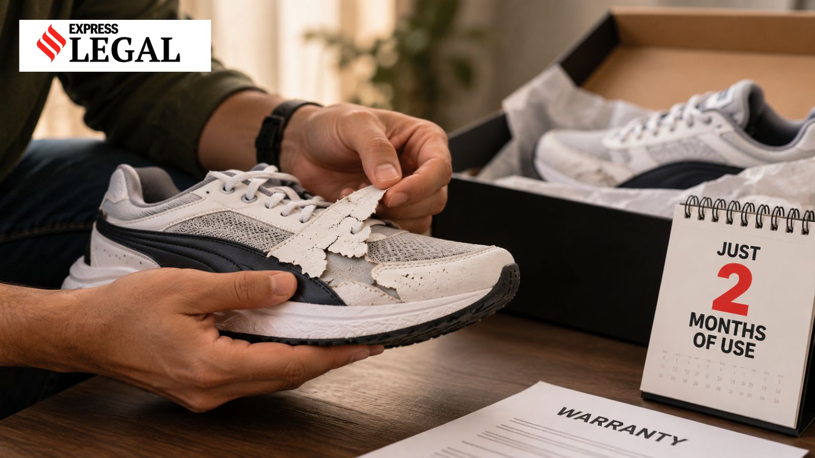Warranty claim denied after Rs 13,000 shoes ‘damaged’ in 2 months, man wins Rs 21,000