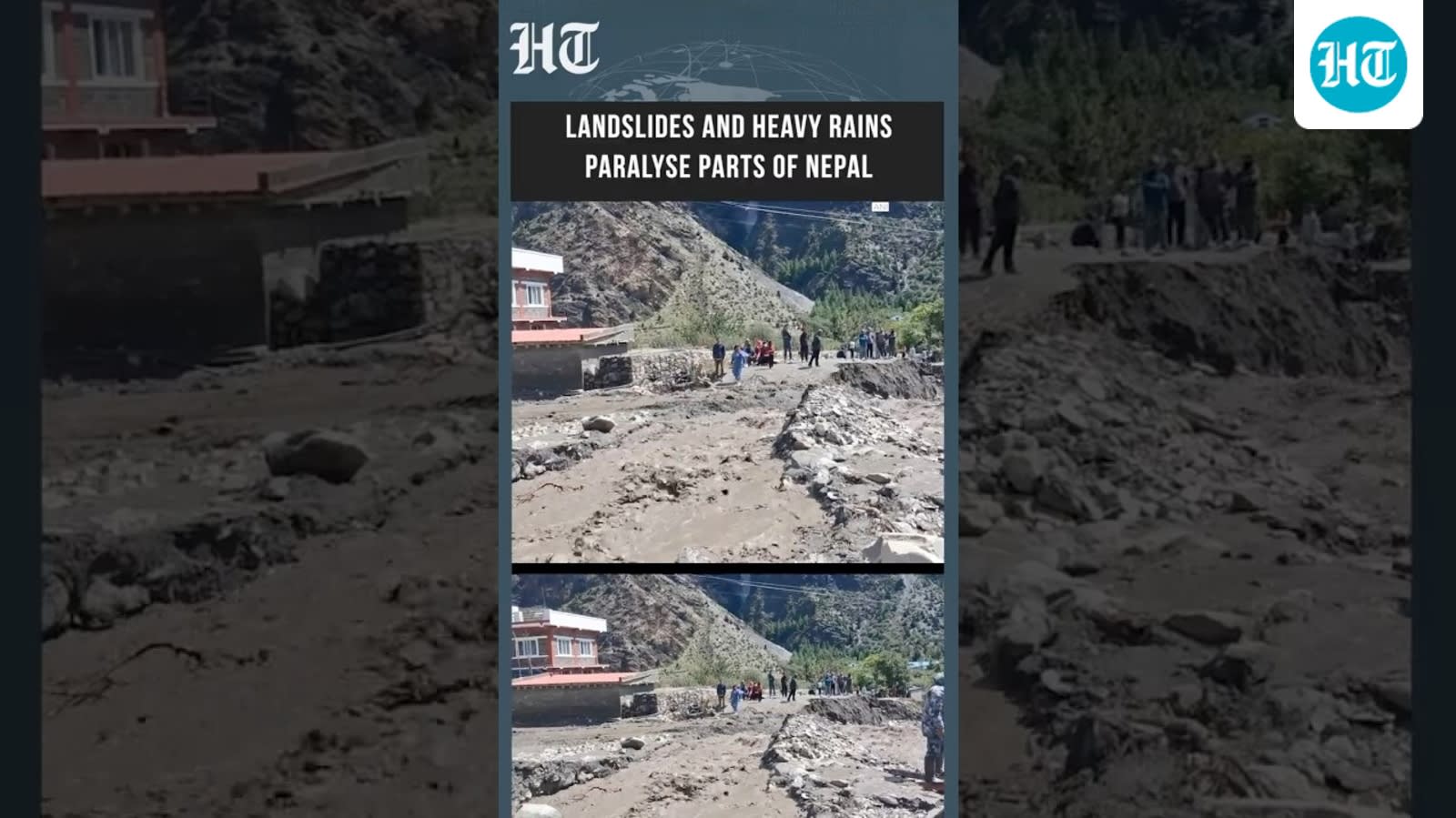 Aftermath Visuals Show Extent Of Flood And Landslide Damage In Nepal  | HT India