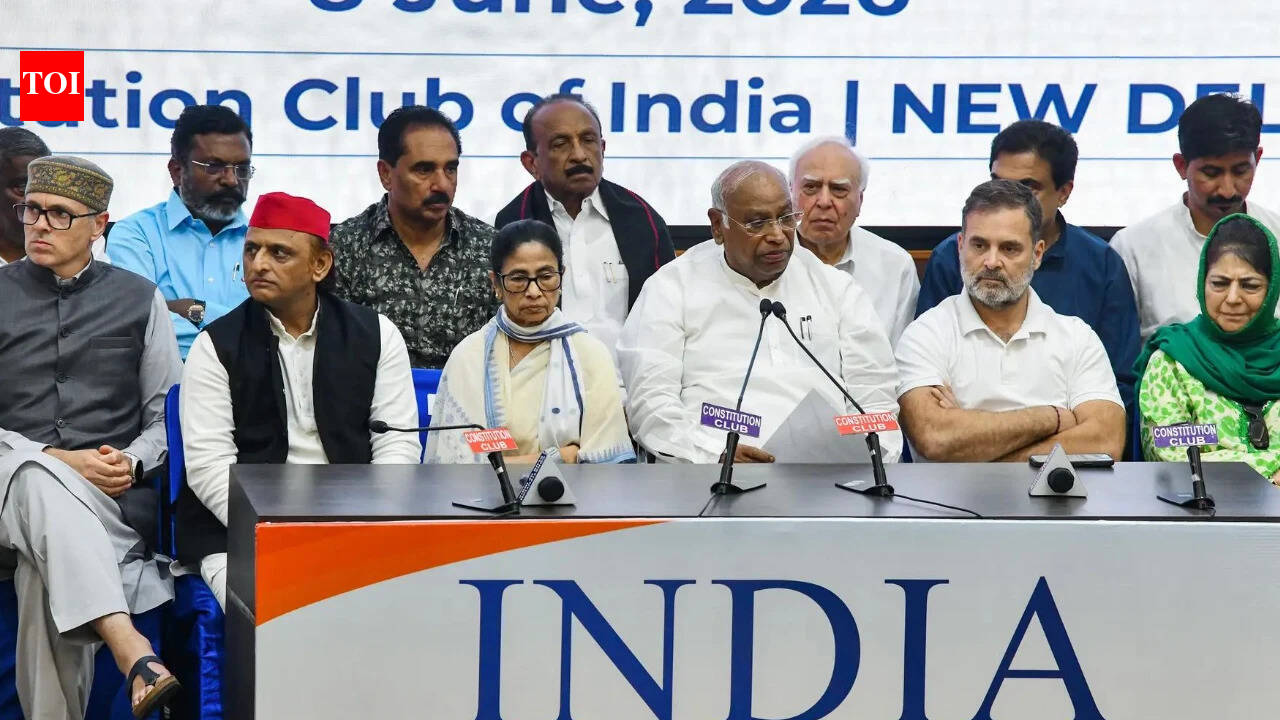 INDIA bloc meet: Opposition to sharpen EC, BJP attack - what's on agenda
