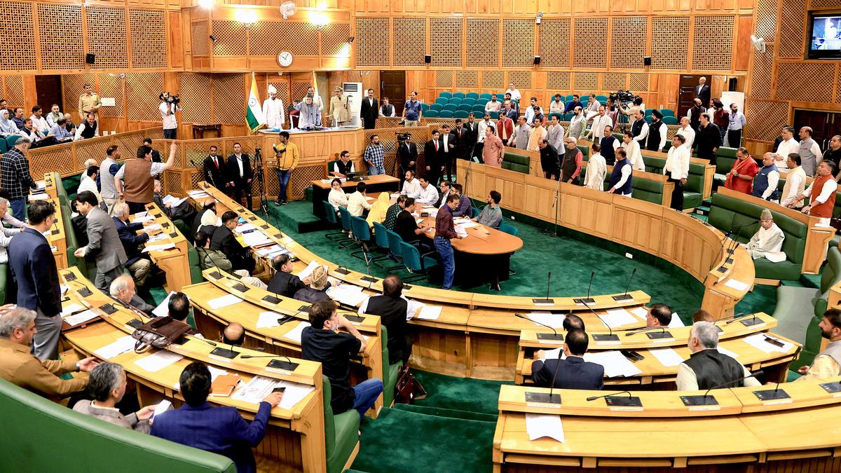 ‘Can officers act as government?’ Congress seeks discussion on CS, Law Secretary letters in J&K Assembly
