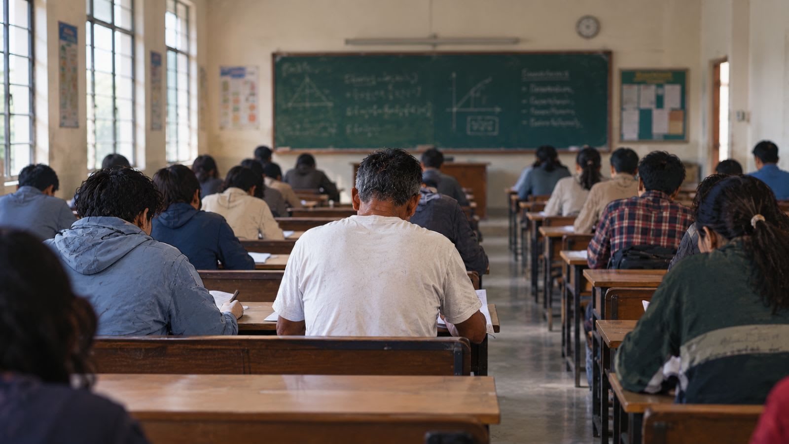 At 59, Meghalaya man prepares for Class 10 exams 37 years after dropping out