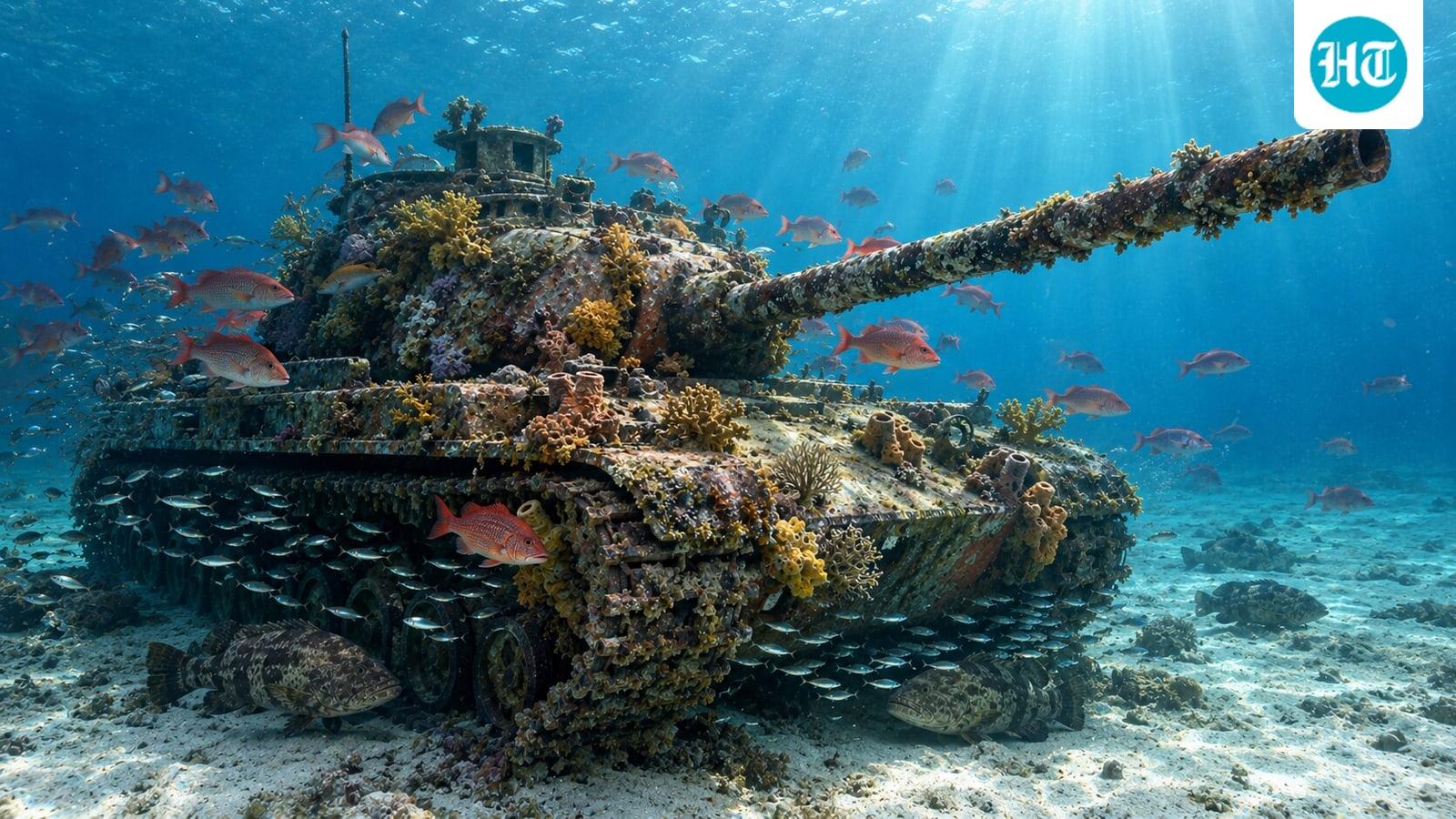 In 1994, 100 obsolete battle tanks were sunk off Alabama; three decades later, they remain underwater fish habitat
