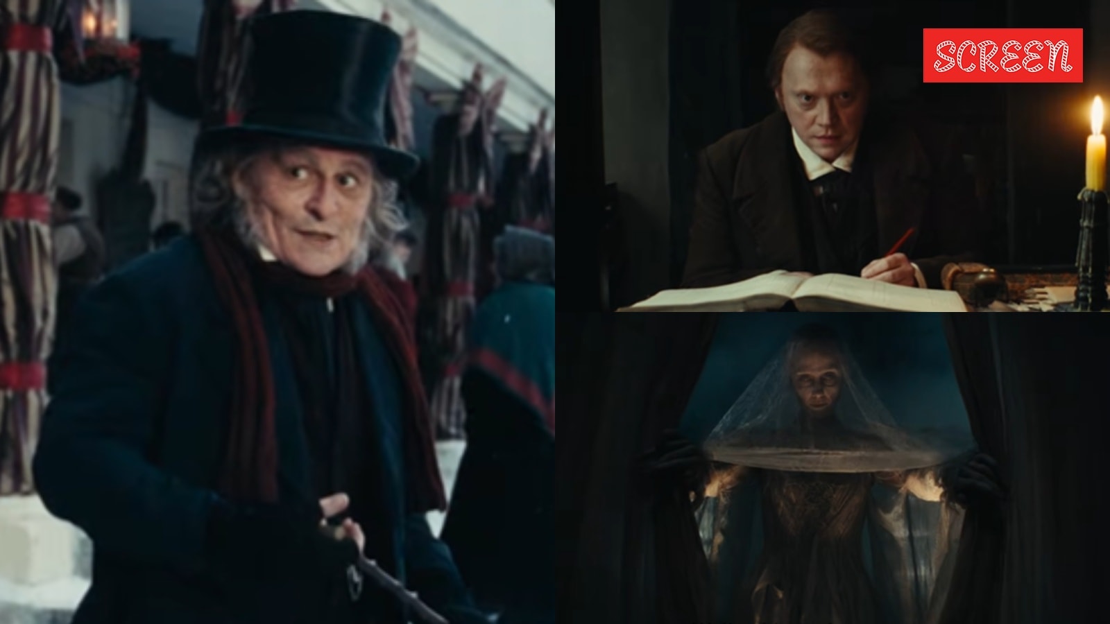 Johnny Depp plays Ebenezer Scrooge in spooky take on A Christmas Carol, watch trailer
