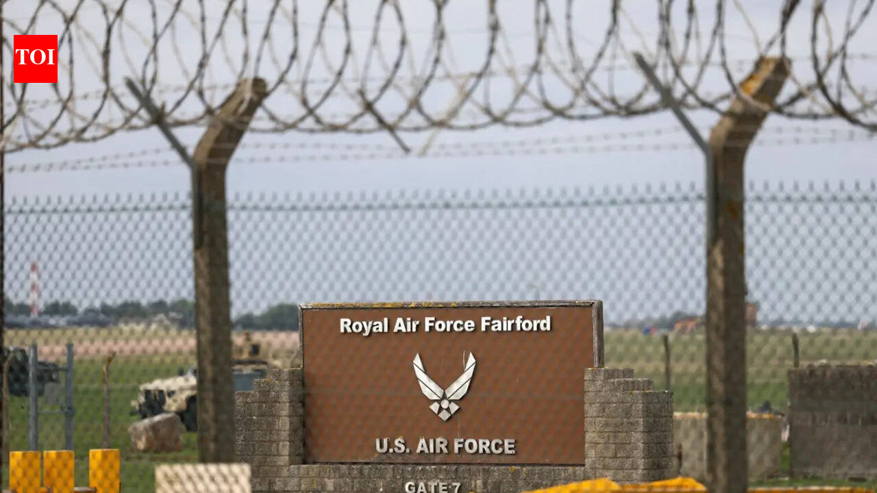 UK-Iranian man arrested over security incident at US-run military base in England