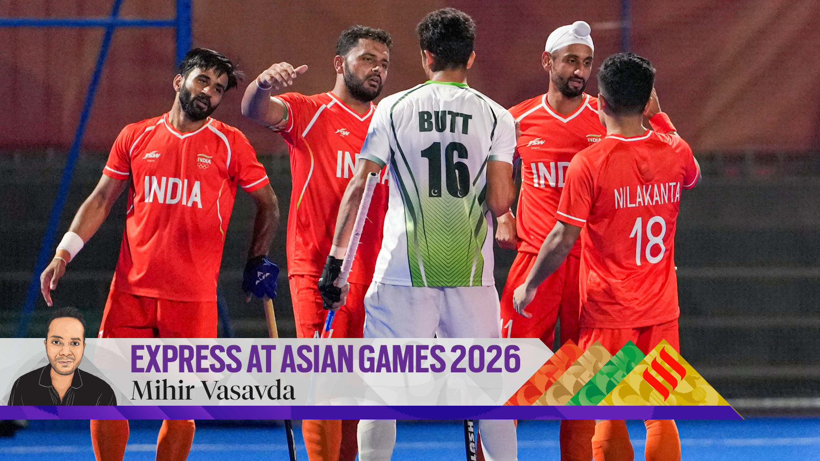 India take hockey, Pakistan take volleyball & handshakes take the day