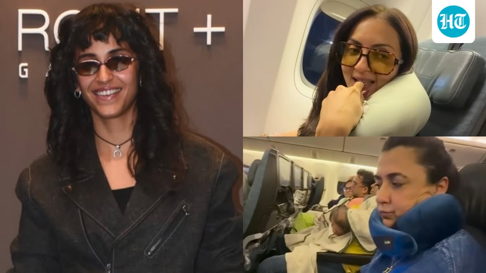 Mini Mathur feels she has paralysis; Seema Sajdeh says 'bhagwan mujhe bacha lena,' as Ruhee Dosani makes them travel in economy class. Watch