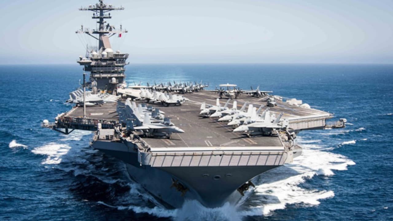 3rd Aircraft Carrier, 10,000 Troops Head To Middle East After Trump's Warning
