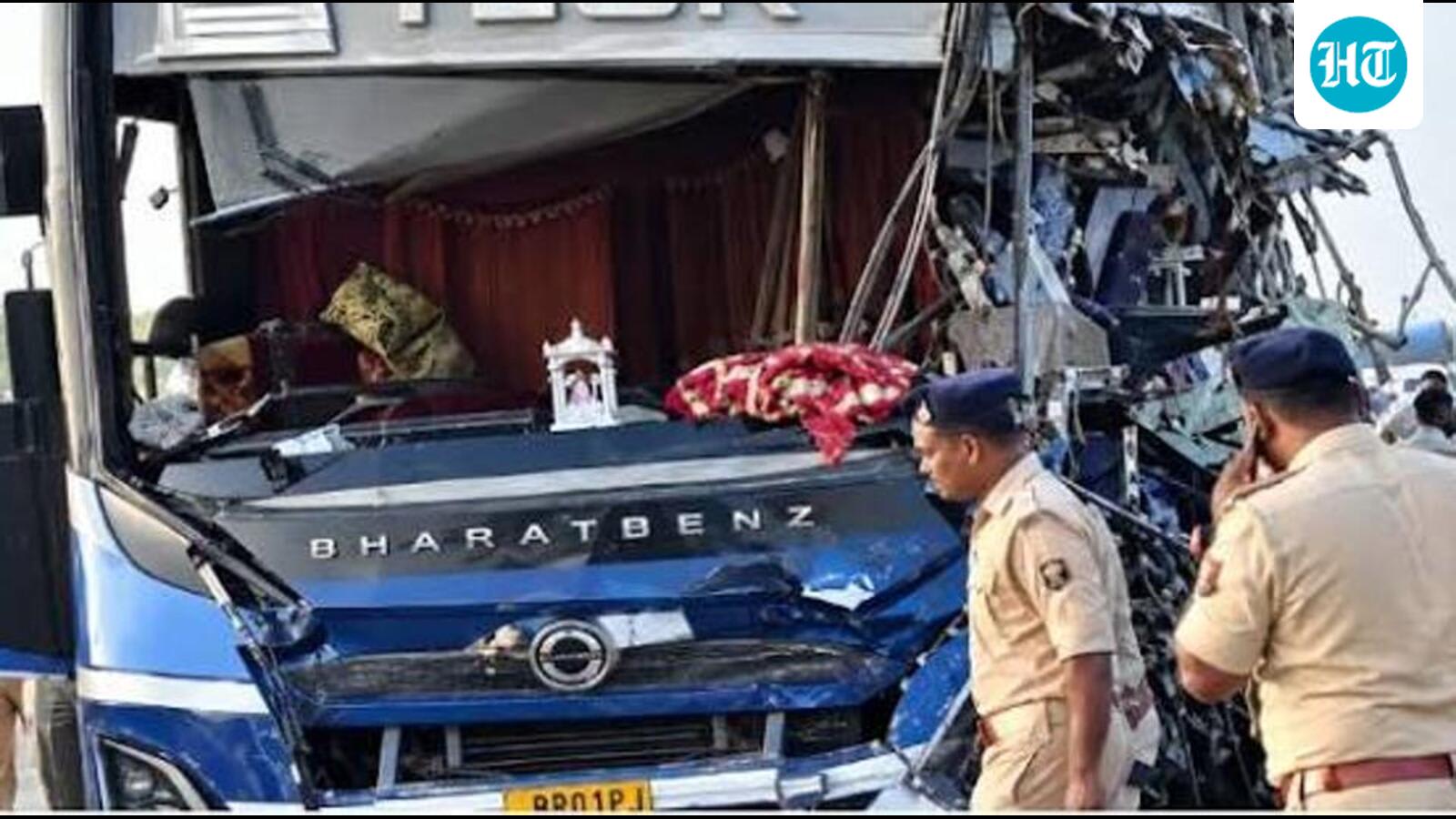 4 killed, 4 hurt as bus collides with trailer on Gorakhpur Link Expressway