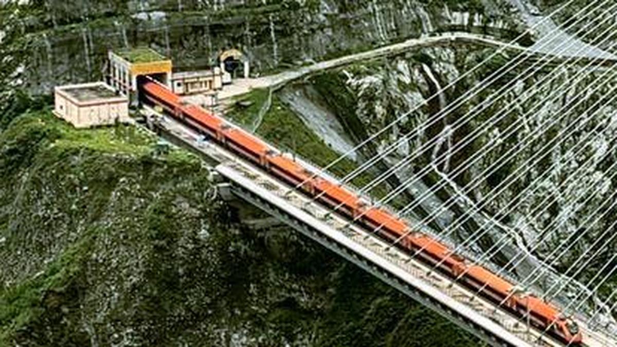 Vande Bharat crosses Chenab, Anji bridges at 100 kmph as Katra-Banihal train speed limit raised