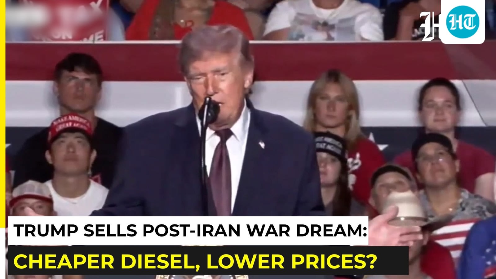 Trump threatens to ‘finish off Iran,’ sells Americans cheaper diesel dream before midterms