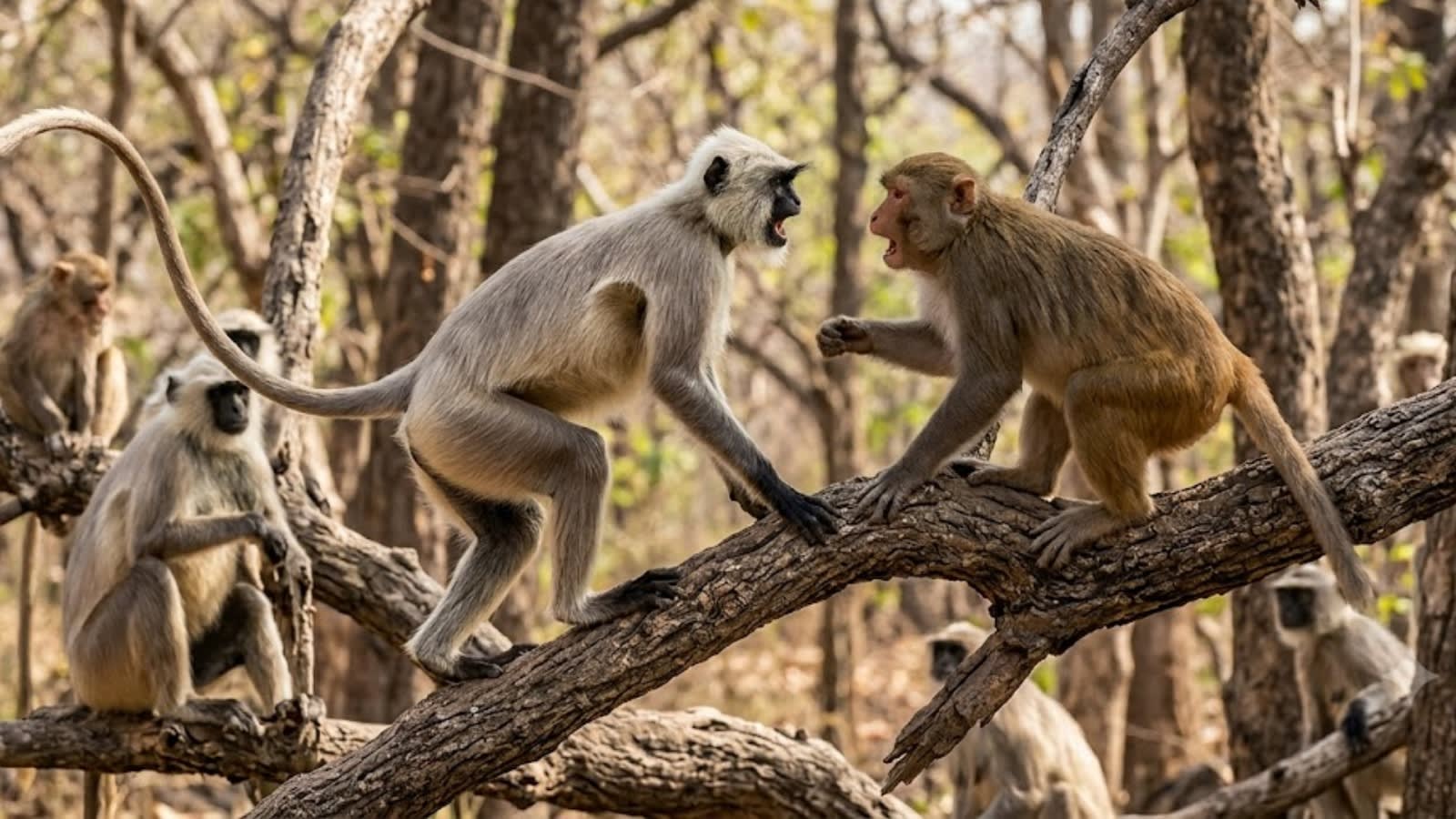 Monkey vs langur: How to spot the difference