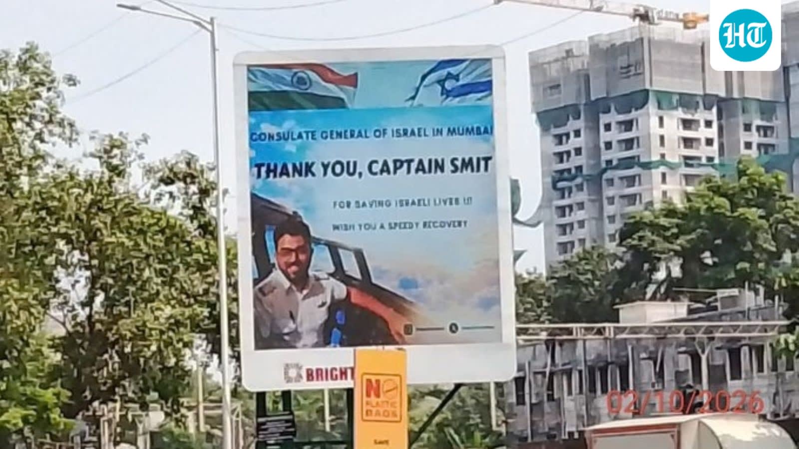'India has new hero': Consulate General of Israel in Mumbai puts up billboard hailing Smit Machchhar