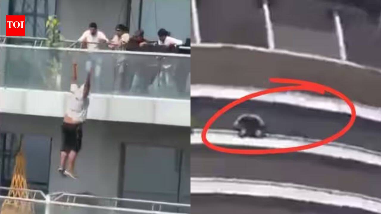 What man told AC repair workers before jumping from 41st floor in Noida