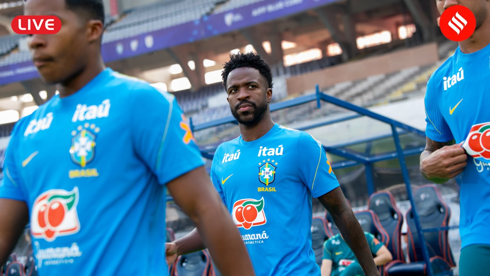 India vs Brazil Football Live Score, FIFA International Friendly: Vinicius starts as IND face 5-time world champions