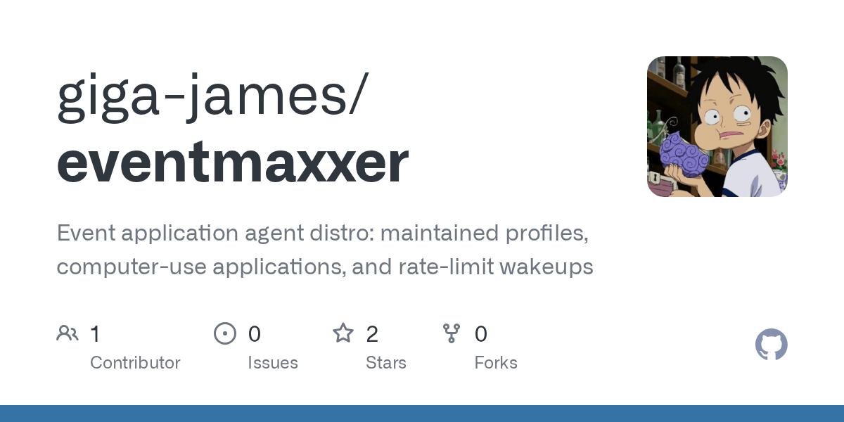 EventMaxxer – Automatically apply to events to get you in the right room