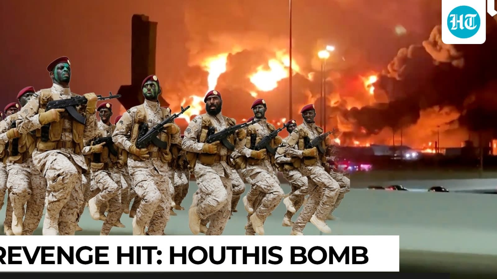 Houthis’ revenge strike? NASA confirms massive fire at Aramco as Saudi prepares 100,000 troops?