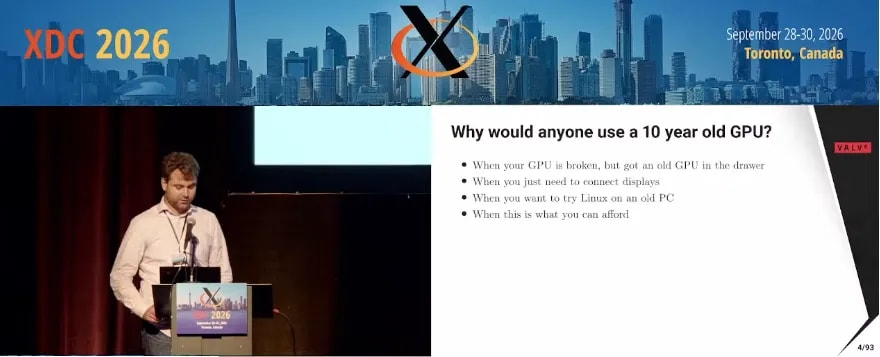 The work by Valve's Timur Kristóf on improving old AMD GPUs on Linux