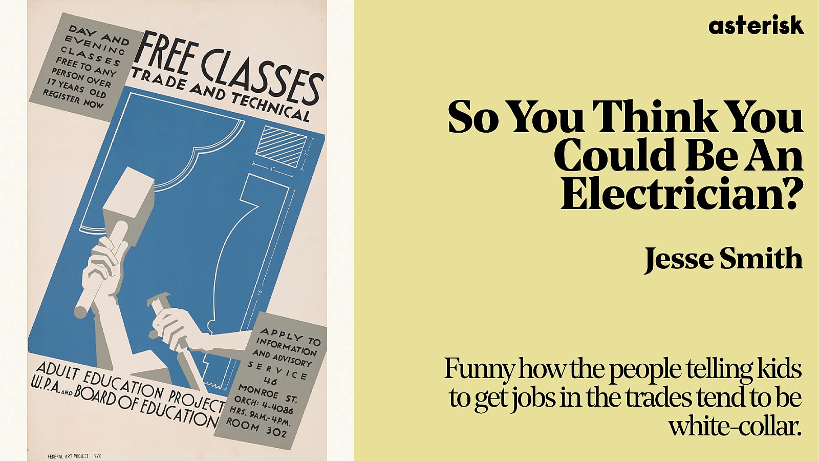 So You Think You Could Be an Electrician?