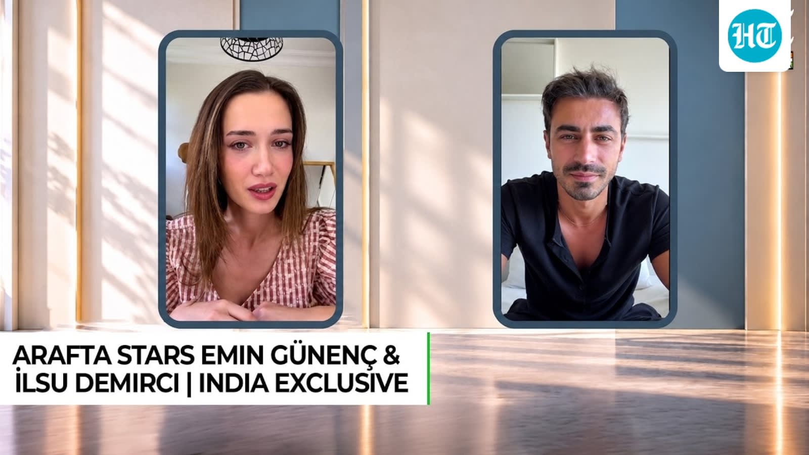 Emin Günenç, İlsu Demirci on Arafta, global popularity, intense shoots | India exclusive