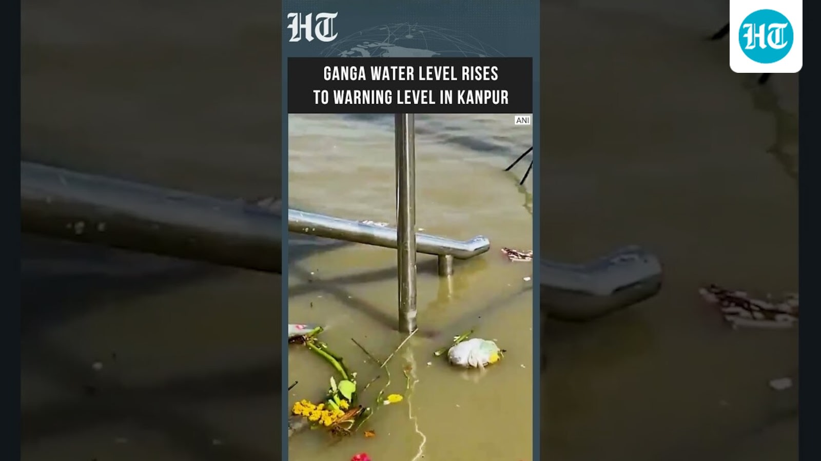 Kanpur: Ganga Water Level Rises to Warning Mark, Ghats Flooded