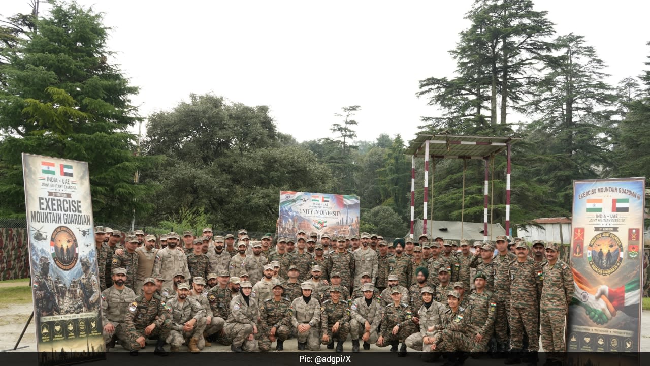 India-UAE Joint Military Exercise Begins In Uttarakhand, Focus On Mountain Warfare