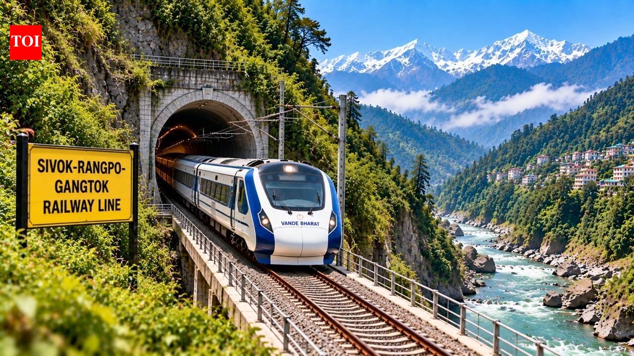 Sikkim to get first train link by 2027; Rlys fast-tracks Rs 9,000 crore Gangtok line