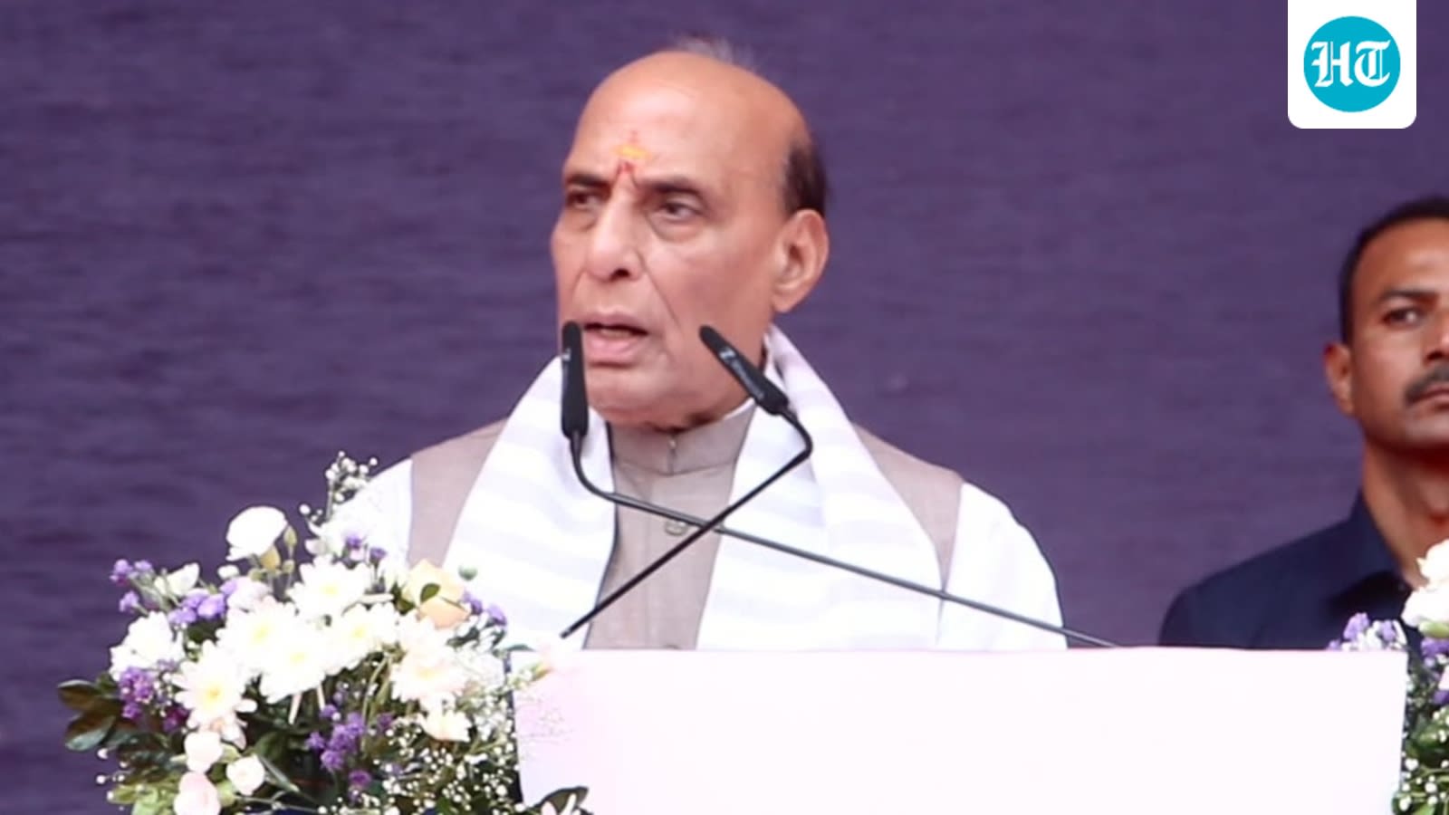 Rajnath Singh launches support ship in  ₹19,000-cr push to boost navy’s reach
