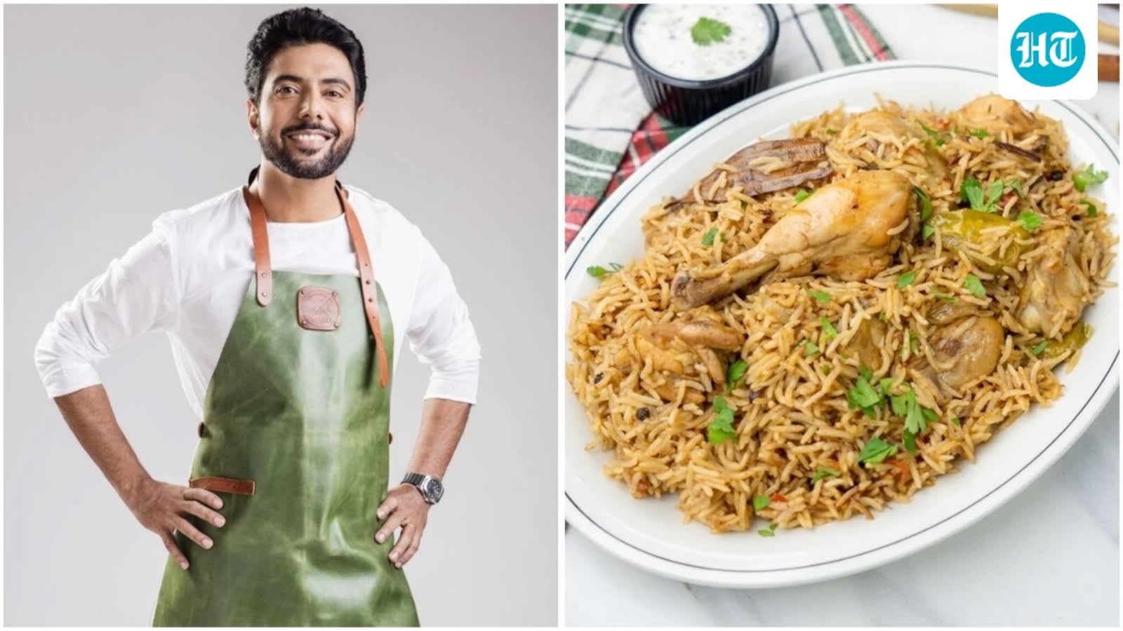 Spice up your weeknight dinner with chef Ranveer Brar's dhaba-style juicy chicken pulao recipe with roasted vegetable chutney