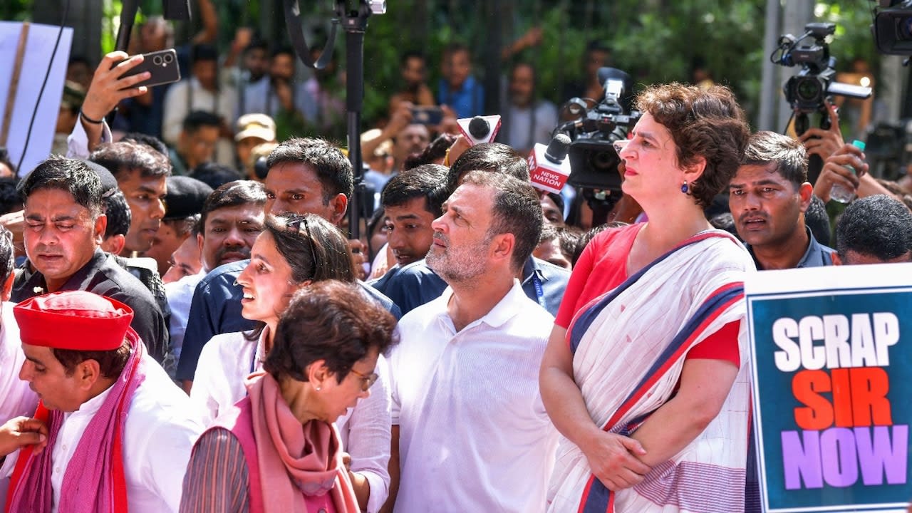 What About SIR In Tamil Nadu:  DMK's Jibe At Rahul Gandhi Amid Delhi Protest