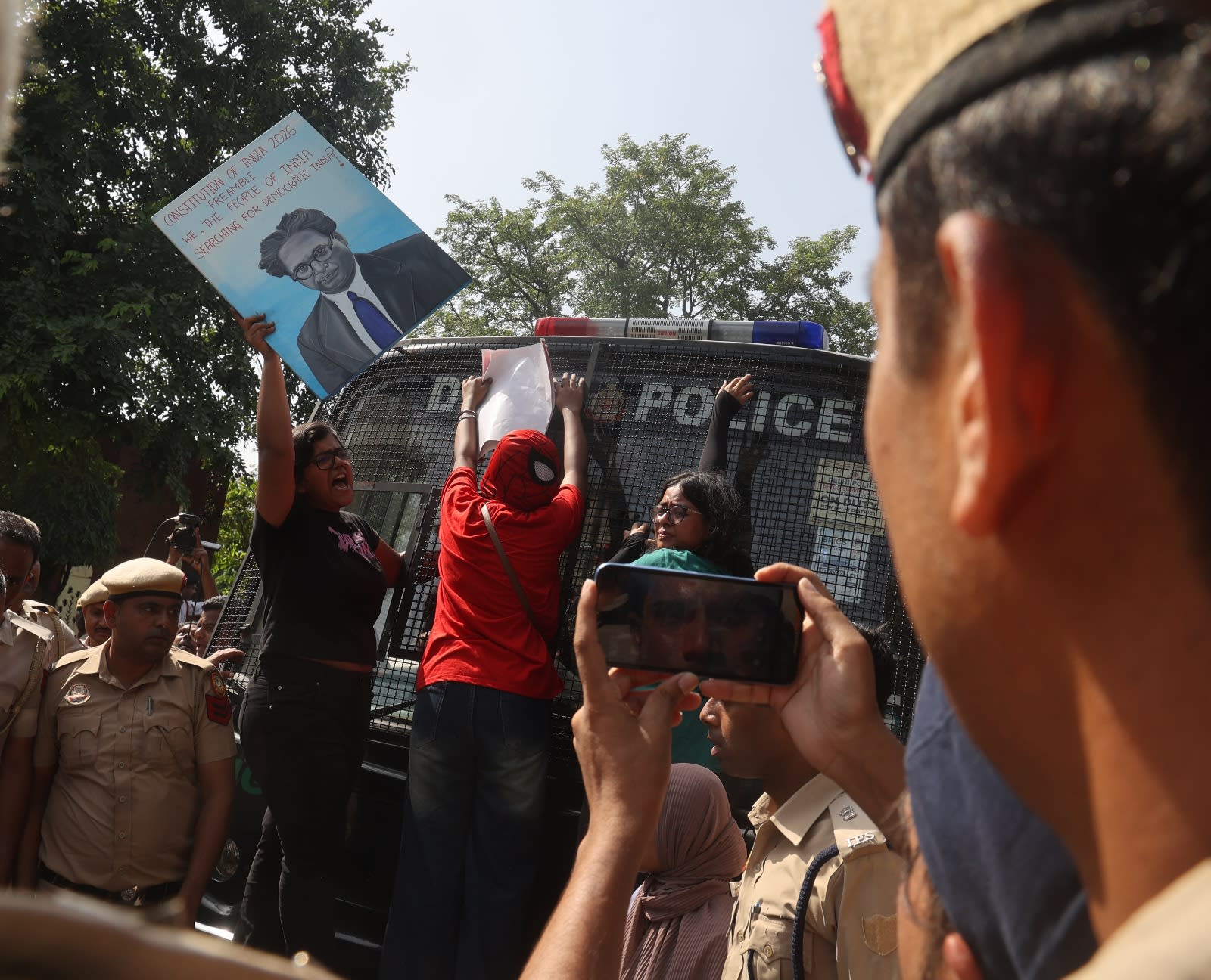 Anti-EC protest | ‘They have entire career lying ahead’: Delhi court grants bail to 17 protesters arrested