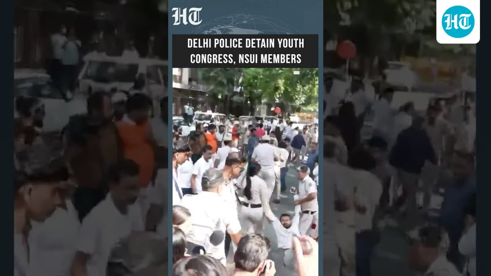 Section 163 Enforced As Delhi Police Detain Protesters Outside Akashvani Bhavan  | HT India