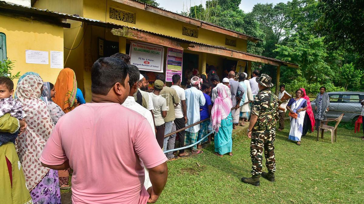 About 76% voter turnout in Nagaon Lok Sabha bypoll