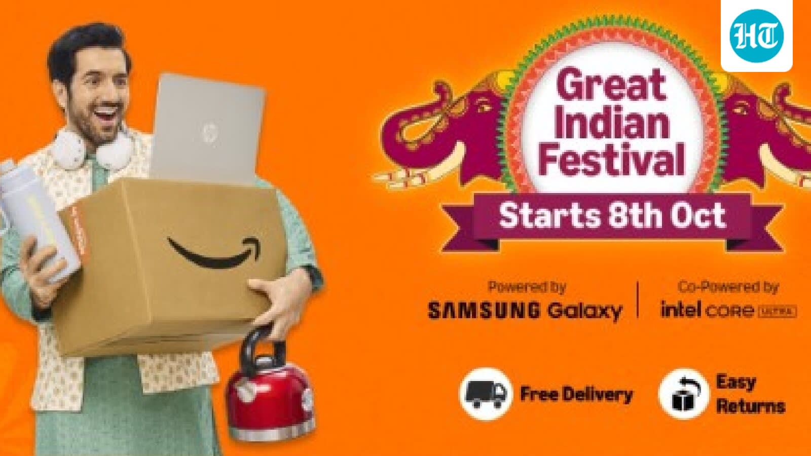Amazon Great Indian Festival 2026 is live for Prime members: Here are top deals on laptops, tablets, speakers, more