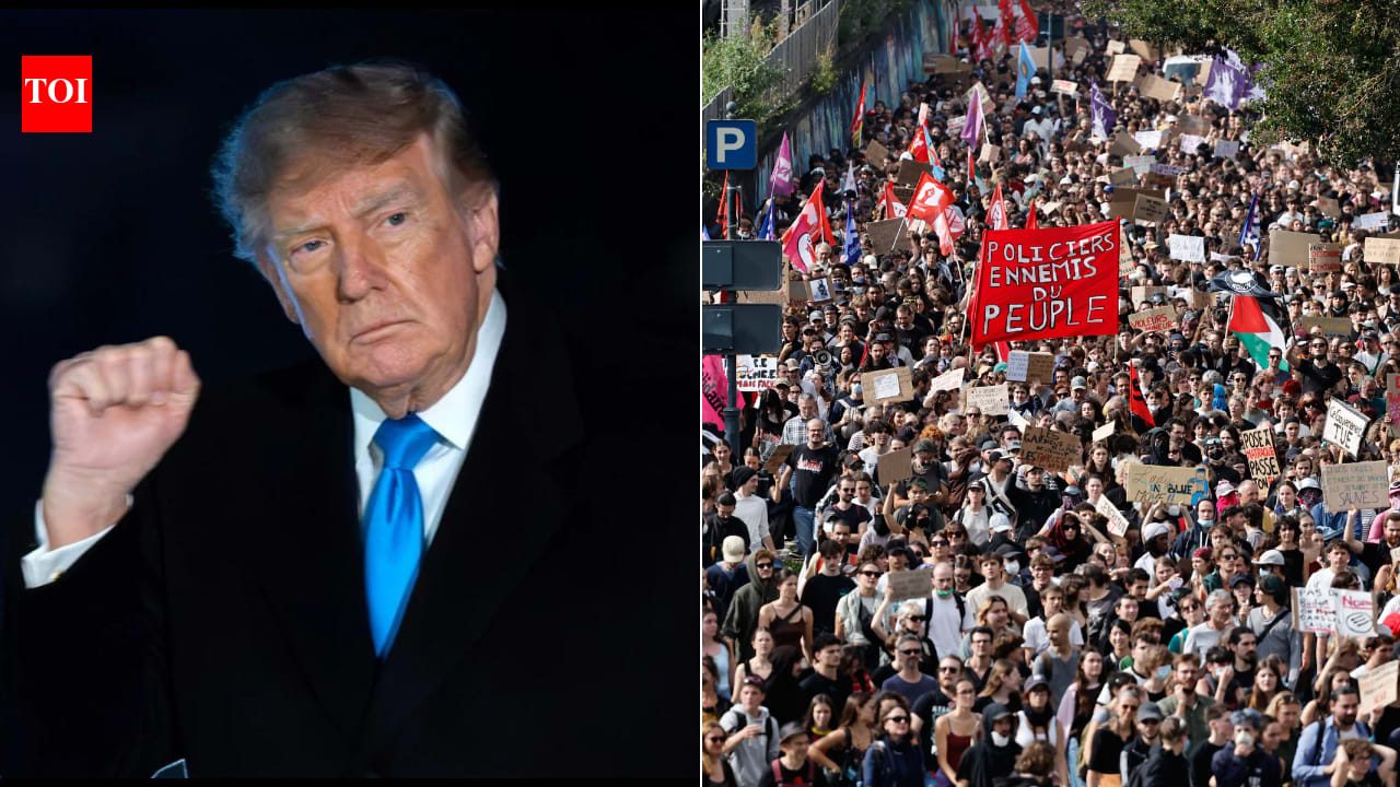 'Islam wanting to take over': Donald Trump reacts to France school protests