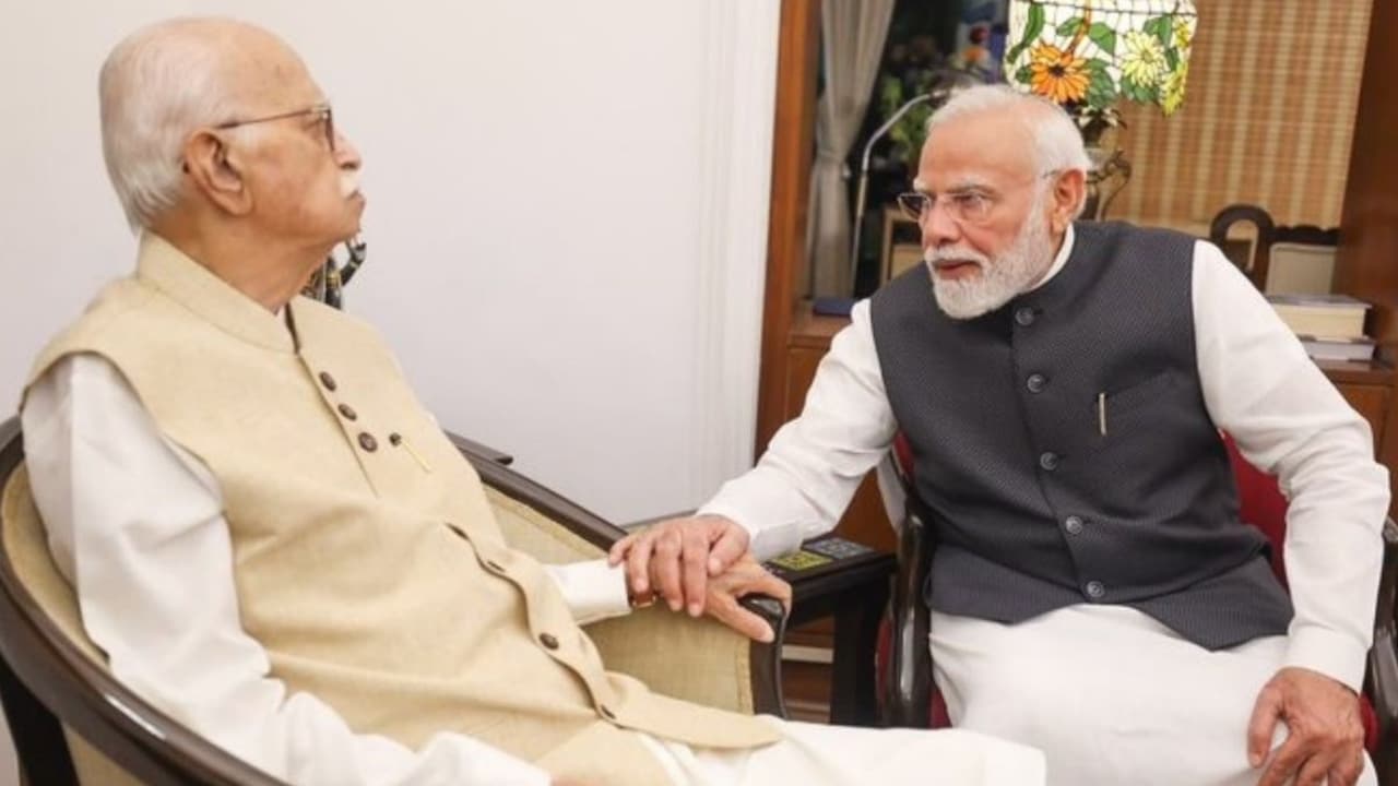 "Decades Of Service Left Lasting Imprint": PM Modi Meets LK Advani