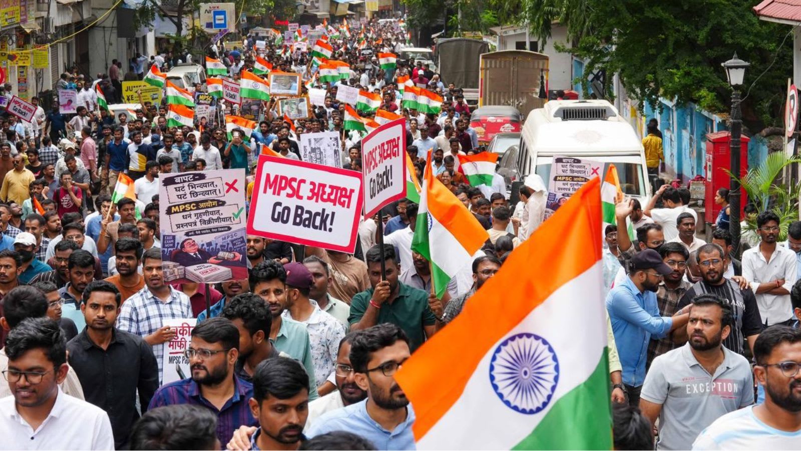 Two of three MPSC protests continue, one withdrawn after Bombay High Court hearing