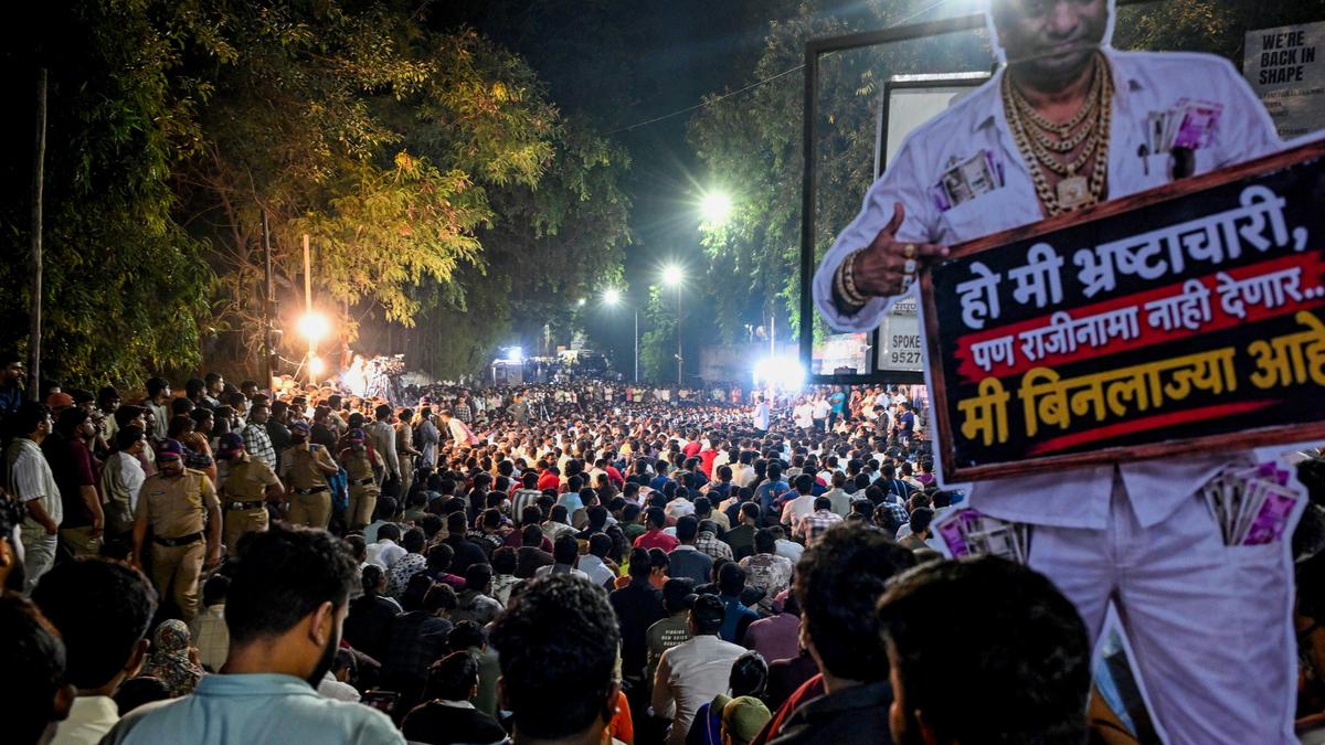 Pune police lodge FIR against 15 over MPSC protest in Navi Peth