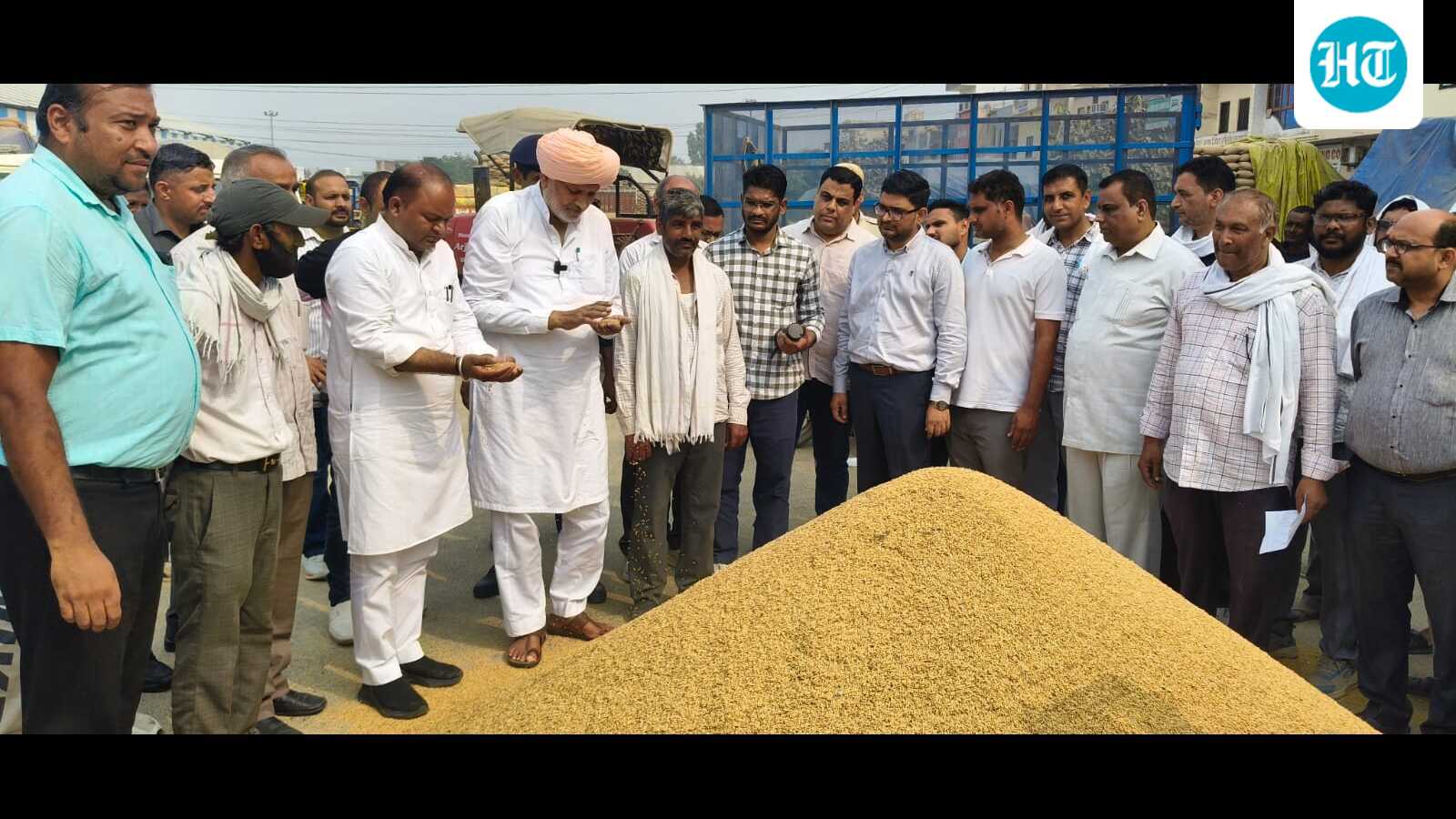 At 36 quintals per acre, Kaithal village logs record paddy yield
