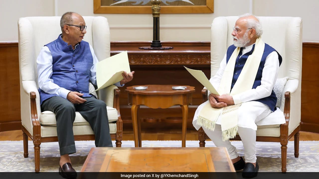 Want To Advance Peace In Manipur': Chief Minister After Meeting PM Modi