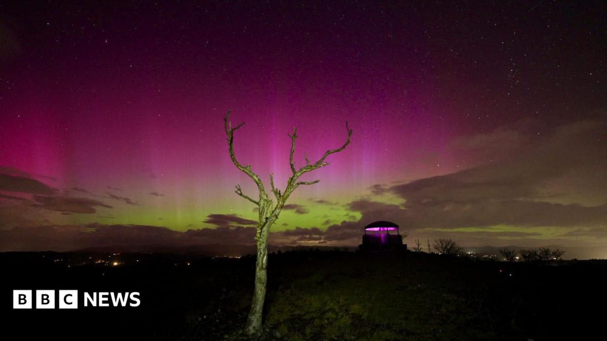 Northern Lights stun UK down to England's south coast