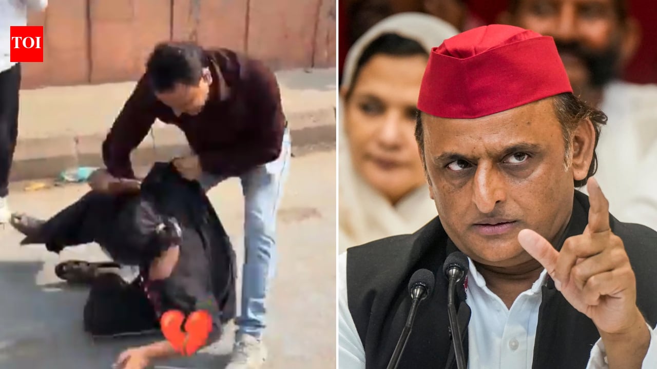 'BJP's honouring women': Akhilesh shares video of harassment during Delhi crackdown