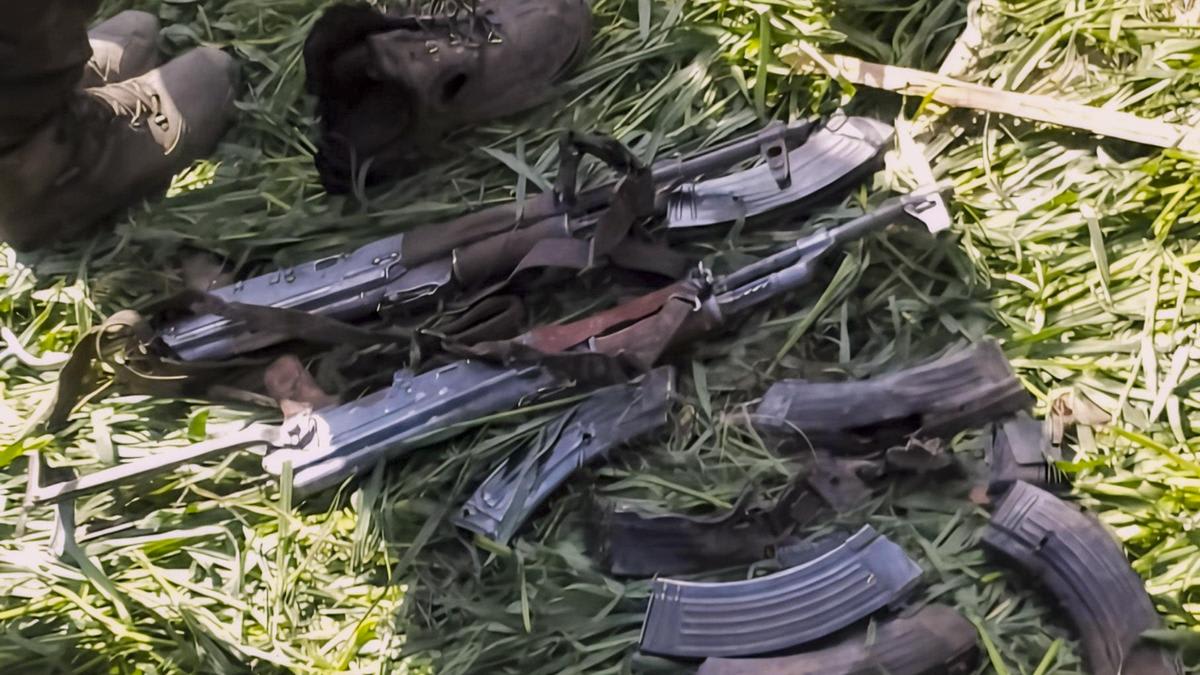 Assault rifles, pistols, 11 grenades, IEDs recovered in Kashmir’s Sopore: Police