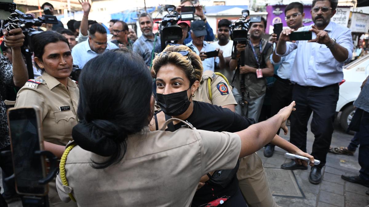 Tushar Gandhi among 12 named in FIR over Mumbai protest; 600 detained and released