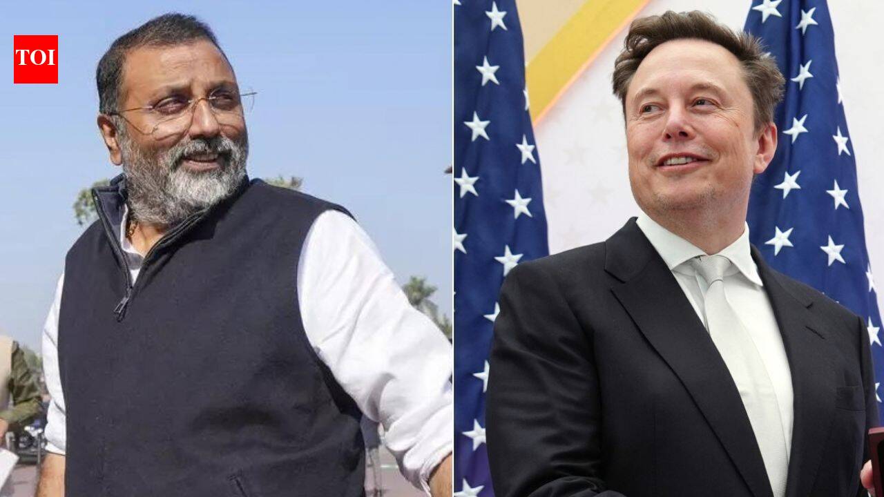 'Starlink poses risk to security agencies': Nishikant Dubey responds to Musk's charge