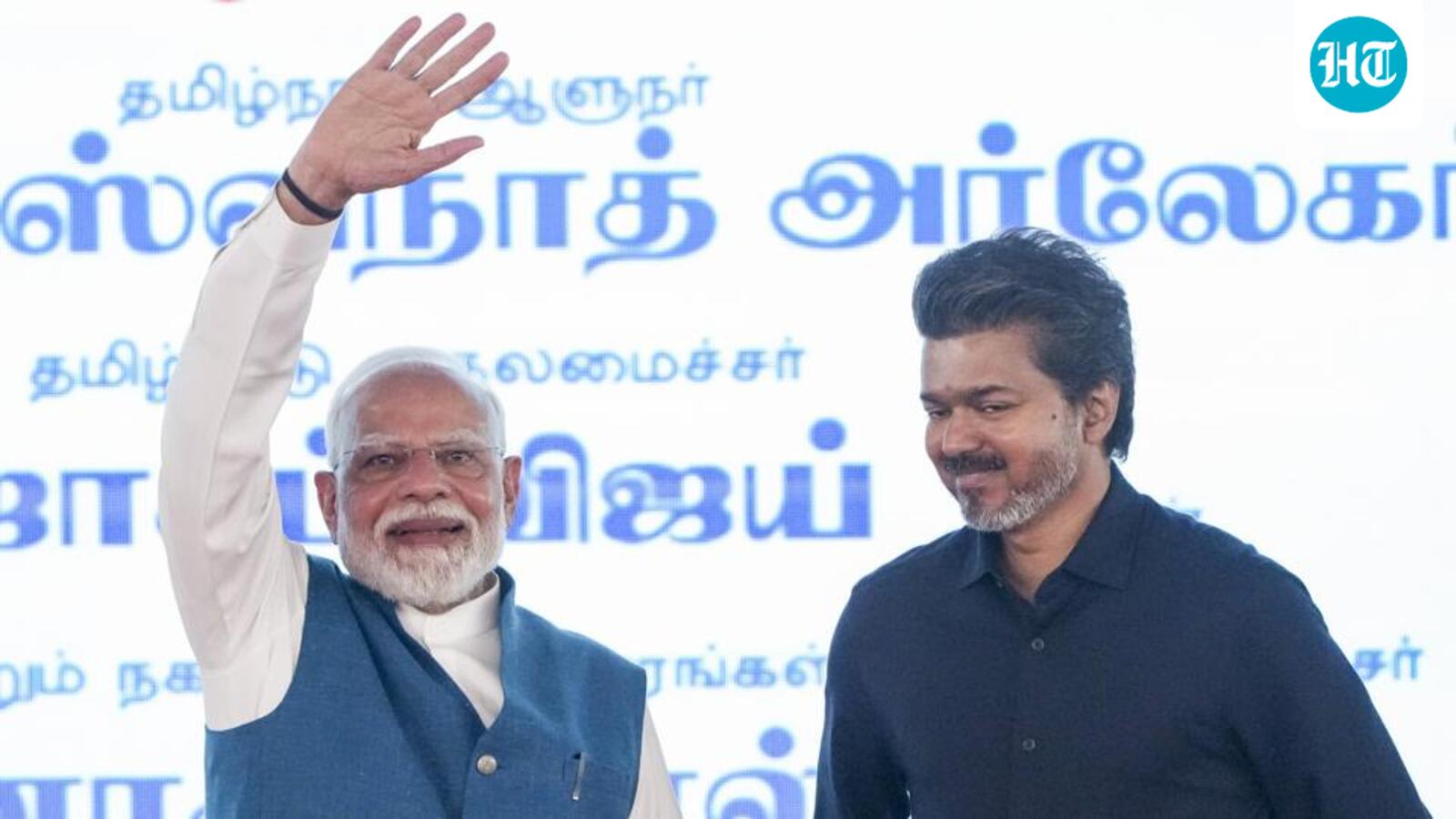 PM Modi, CM Vijay unveil  ₹13,000-crore projects, flag off Chennai Metro stretch