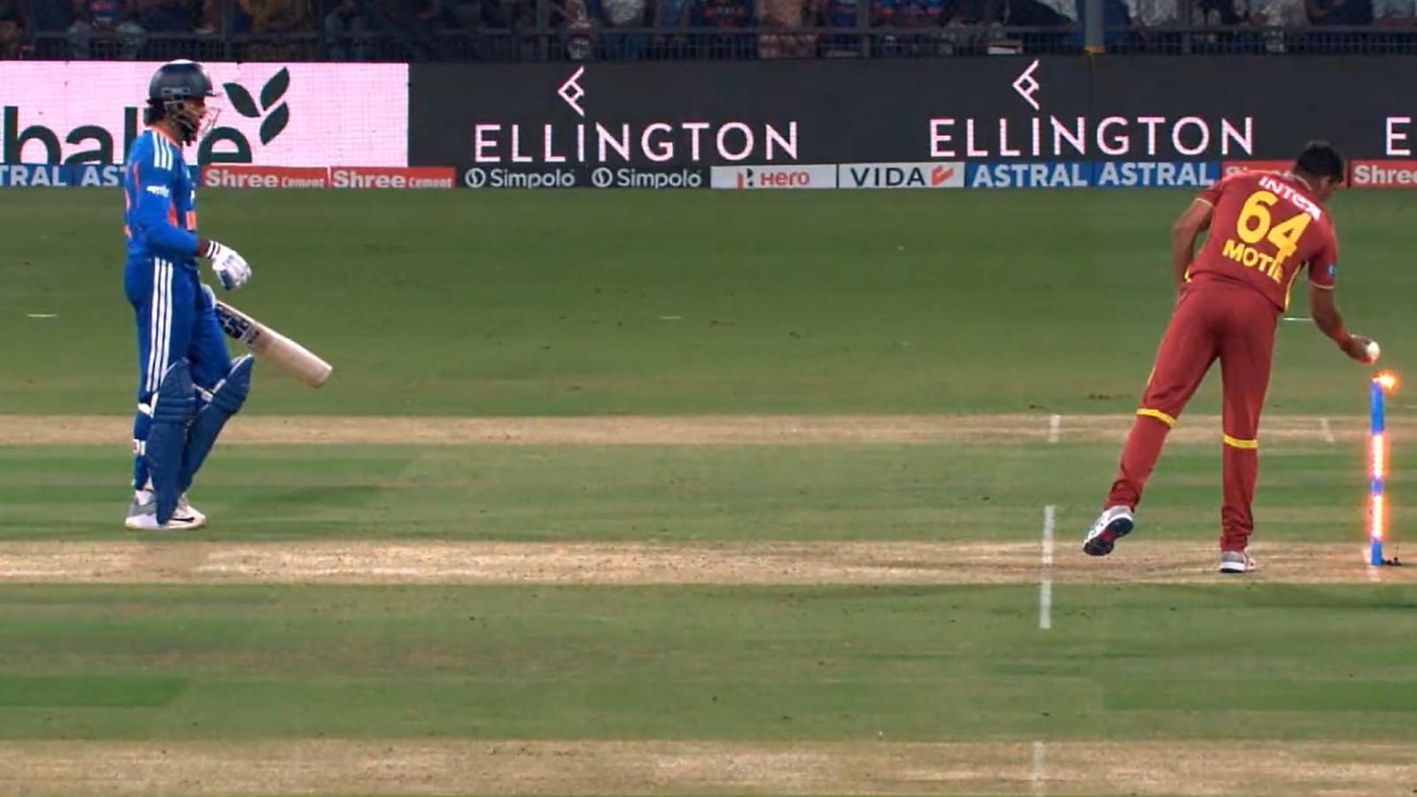 IND vs WI: Tilak Varma suffers brain fade moment, gets run out in bizarre manner