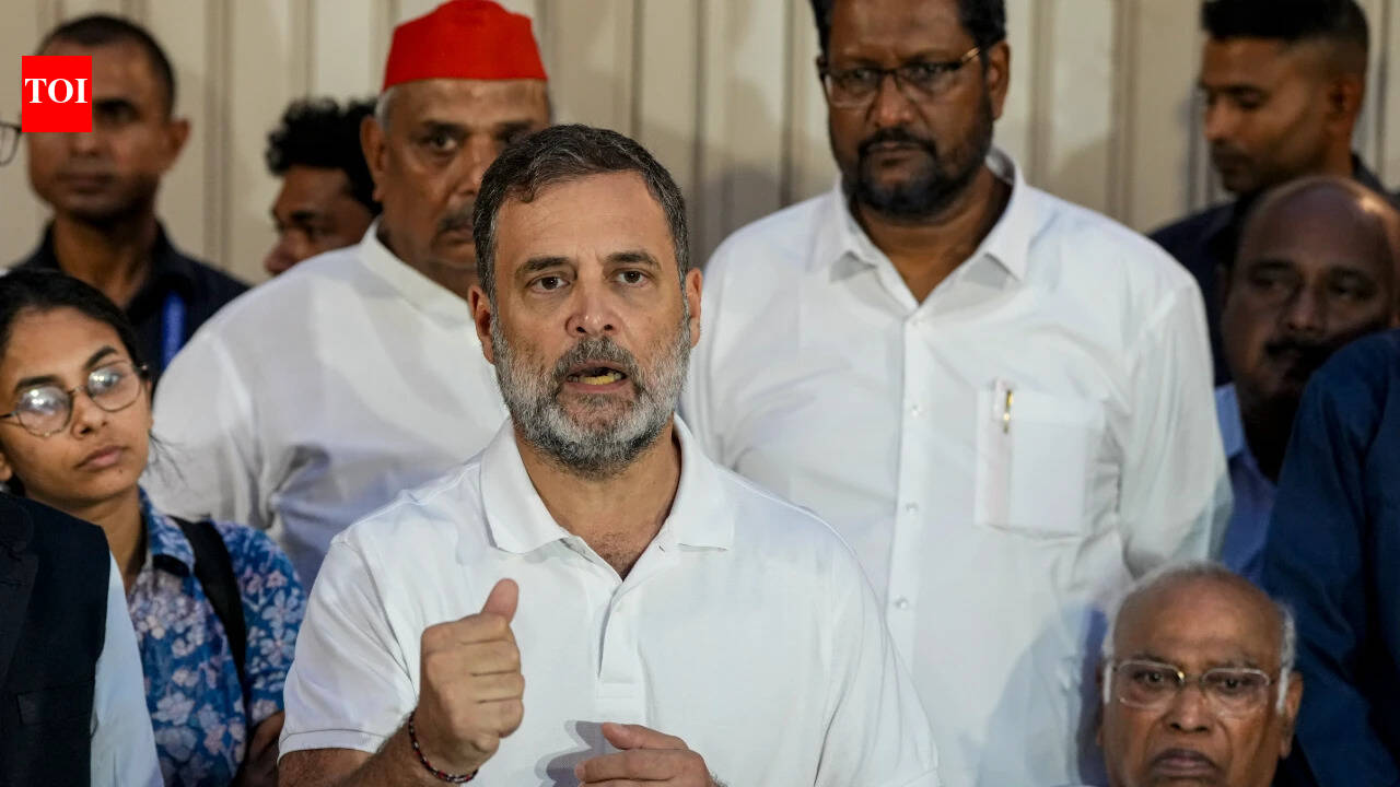 'Don’t want to spoil the surprise': Rahul on INDIA bloc's next step in CEC-SIR row