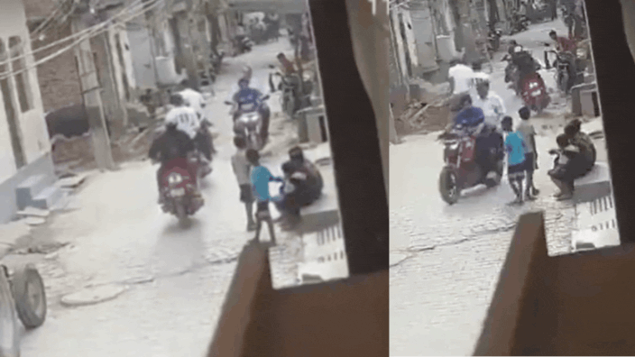 Delhi man with 14 criminal cases shot dead, CCTV captures killing