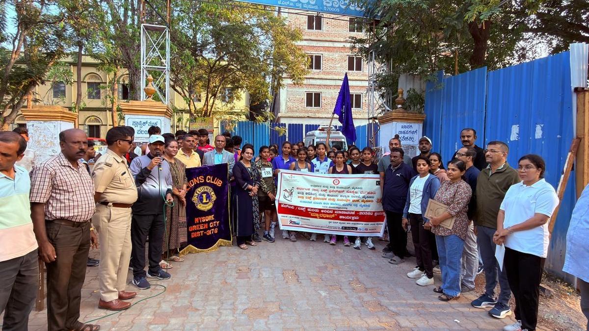 5K Run held in Mysuru to sensitise youth on HIV