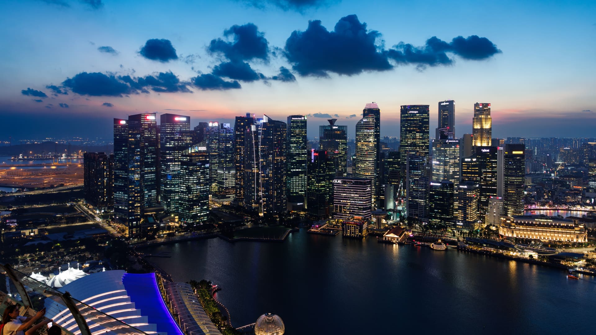 Singapore third-quarter GDP growth softens from four-year high but beats estimates